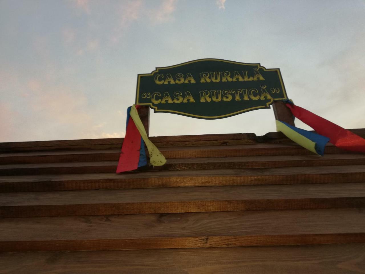 Vila Pensiunea Turistica "Casa Rustica" Chiscareni Exteriér fotografie